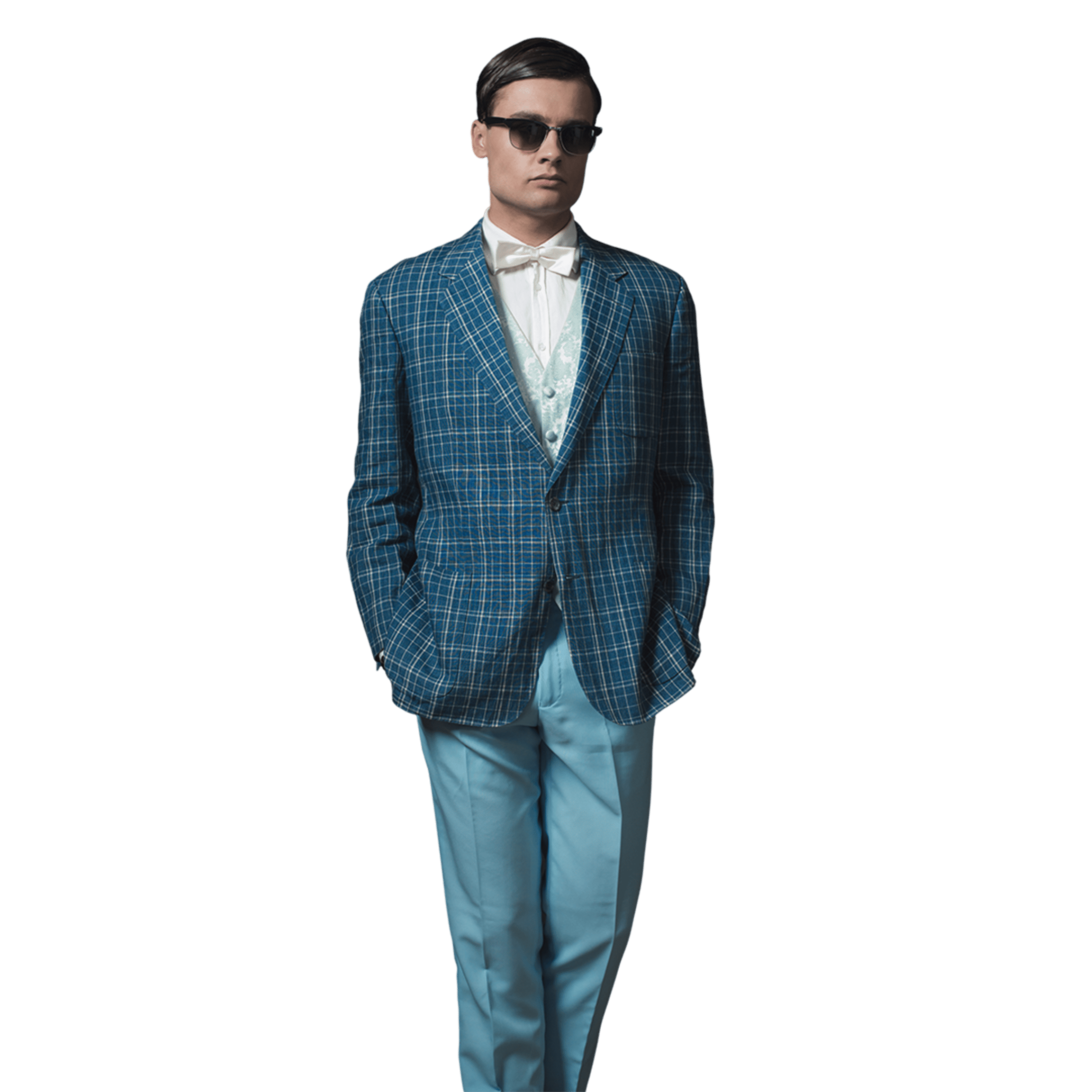 Azure Patterned Poise