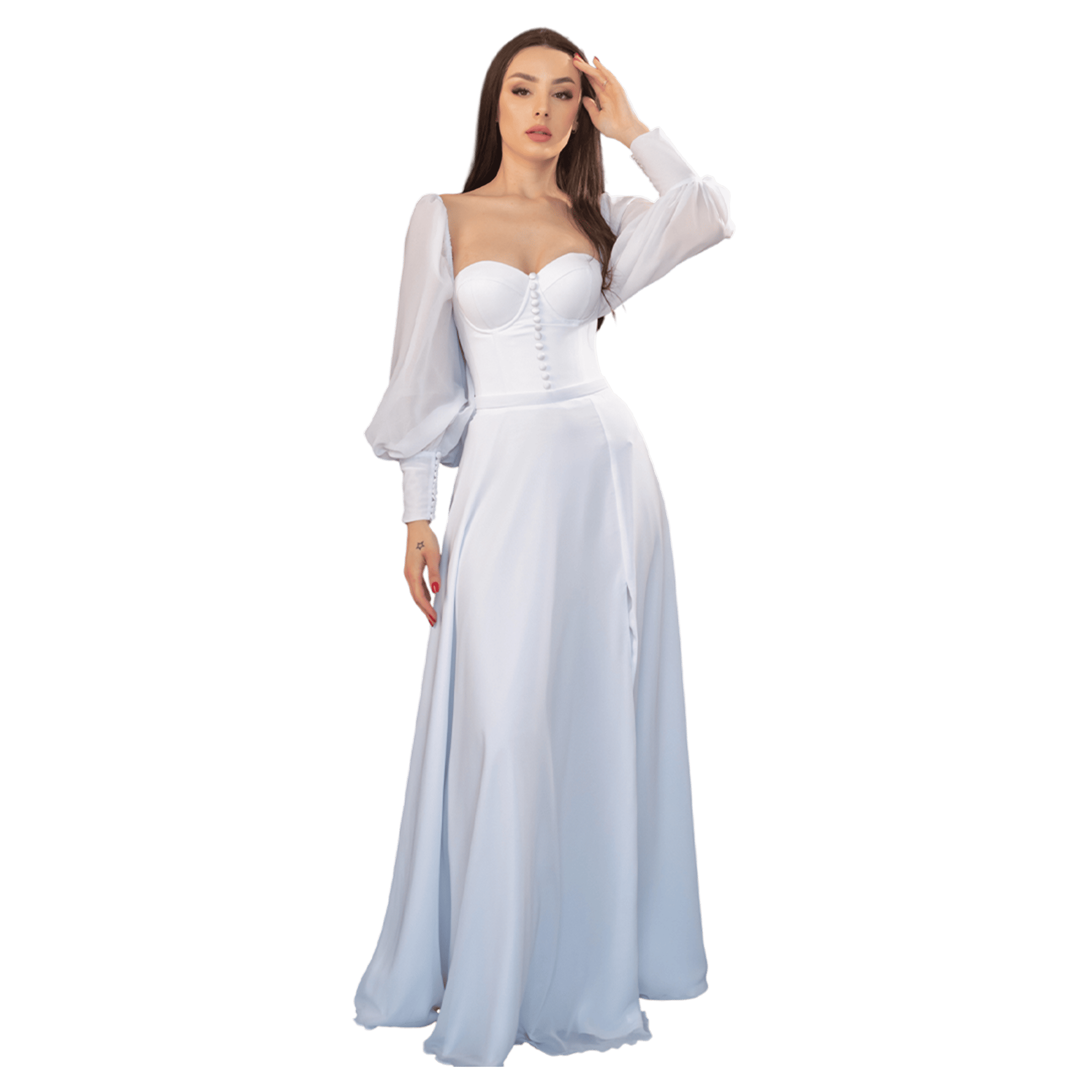 Ivory Sleeve Romance